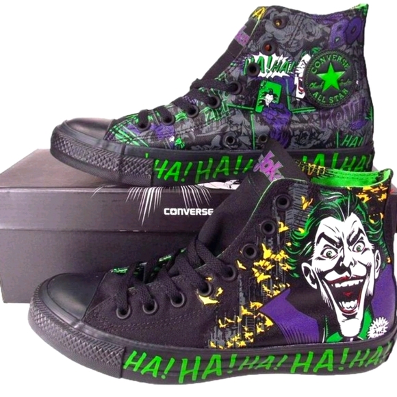 Converse Shoes - DC Comics Joker Converse